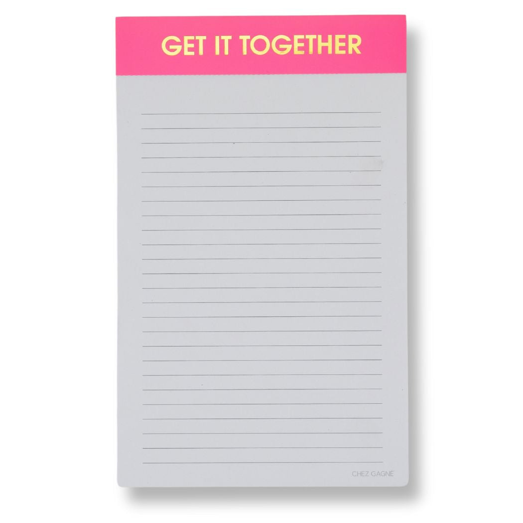 Get it Together - Lined Notepad