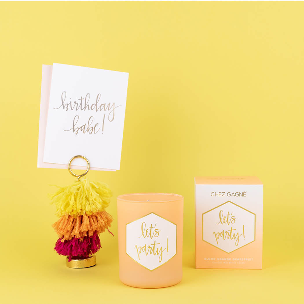 Birthday Babe - Letterpress Card