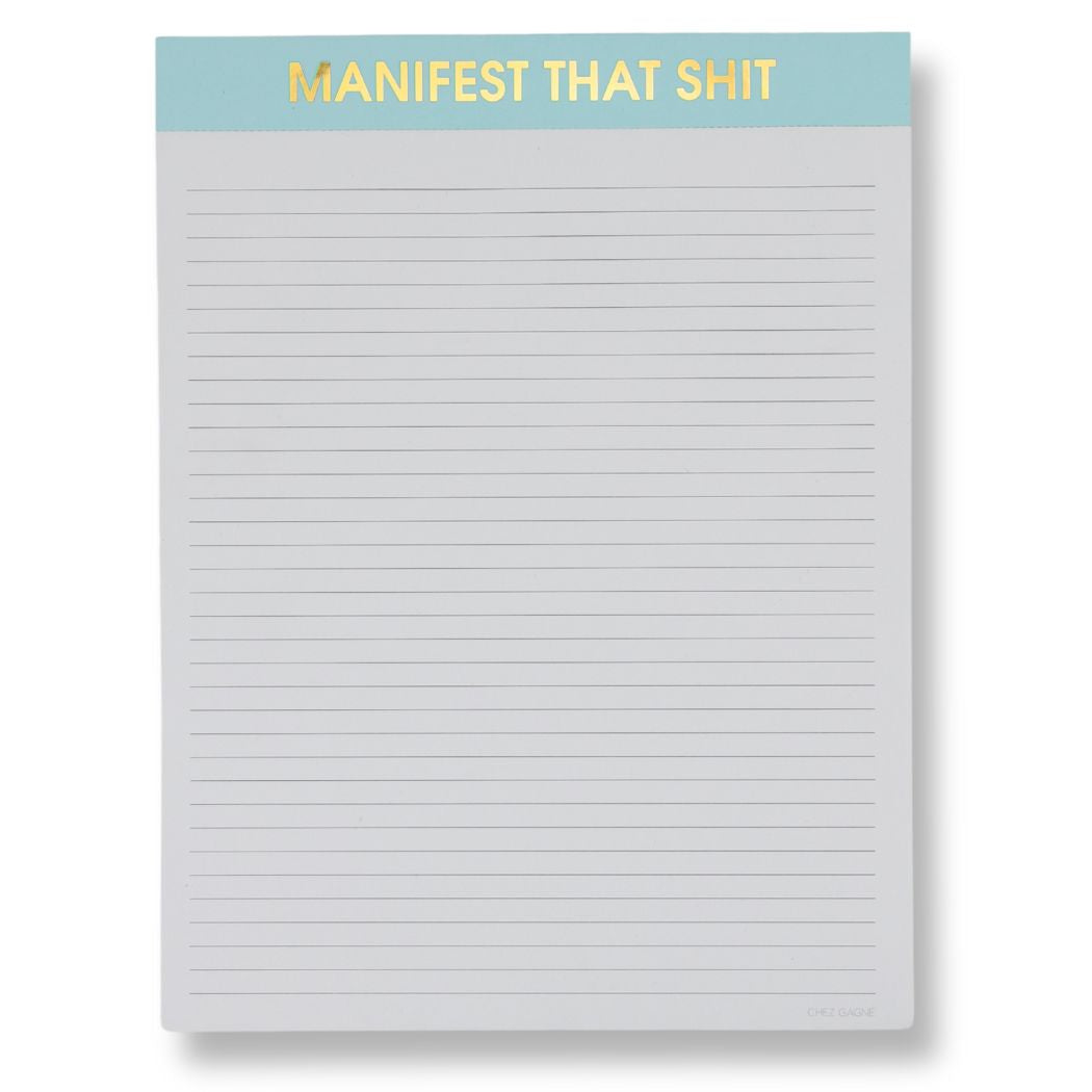 Manifest That Shit - Large Memo Notepad