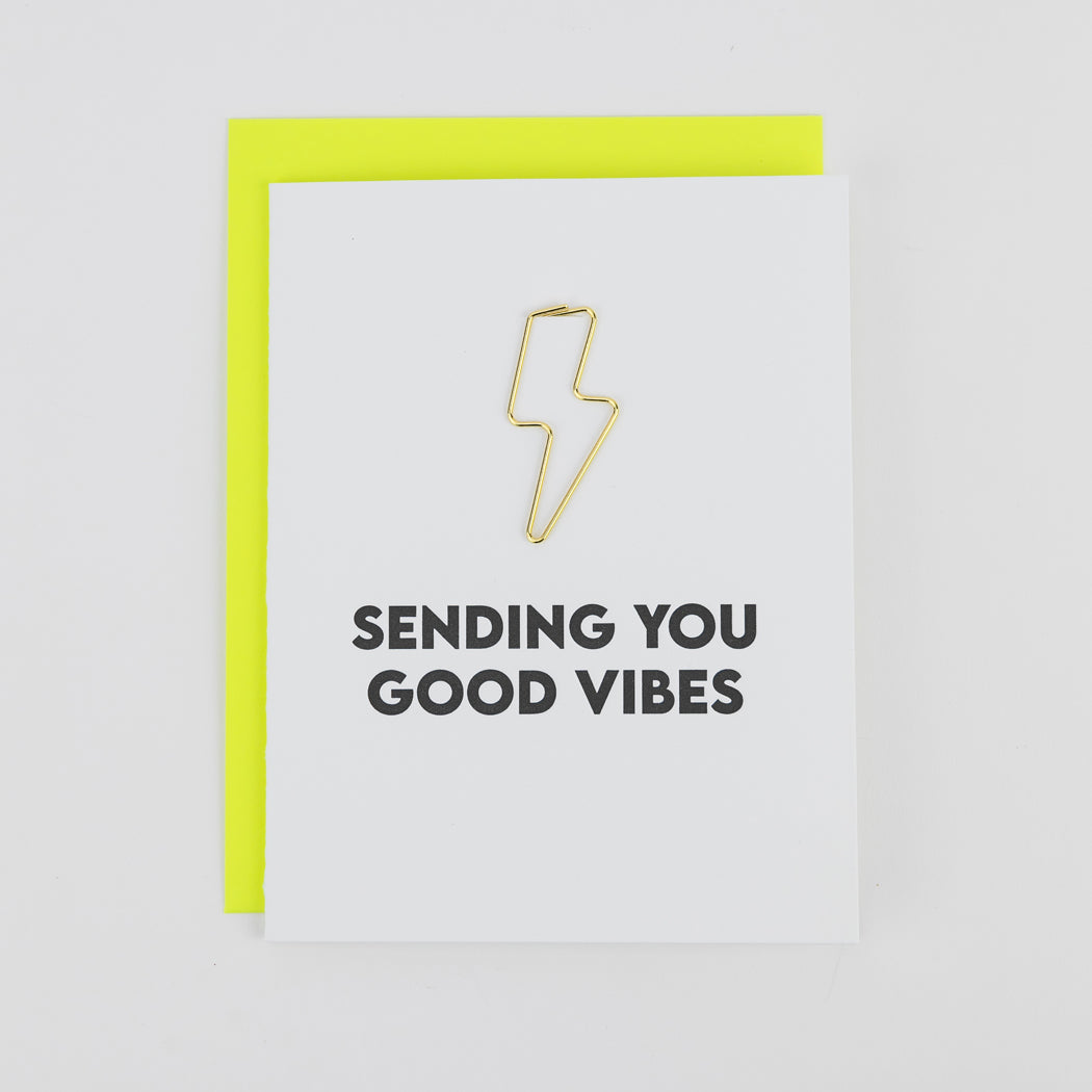 Sending You Good Vibes - Sympathy | Encouragement Card