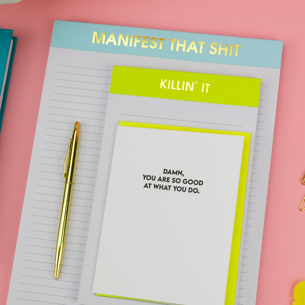 Damn, You Are So Good At What You Do - Encouragement Card