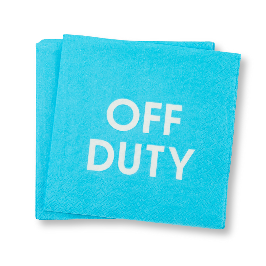 Off Duty - Cocktail Napkins