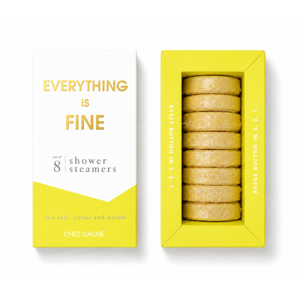 Chez Gagné - Aromatherapy Shower Steamers - Everything Is Fine