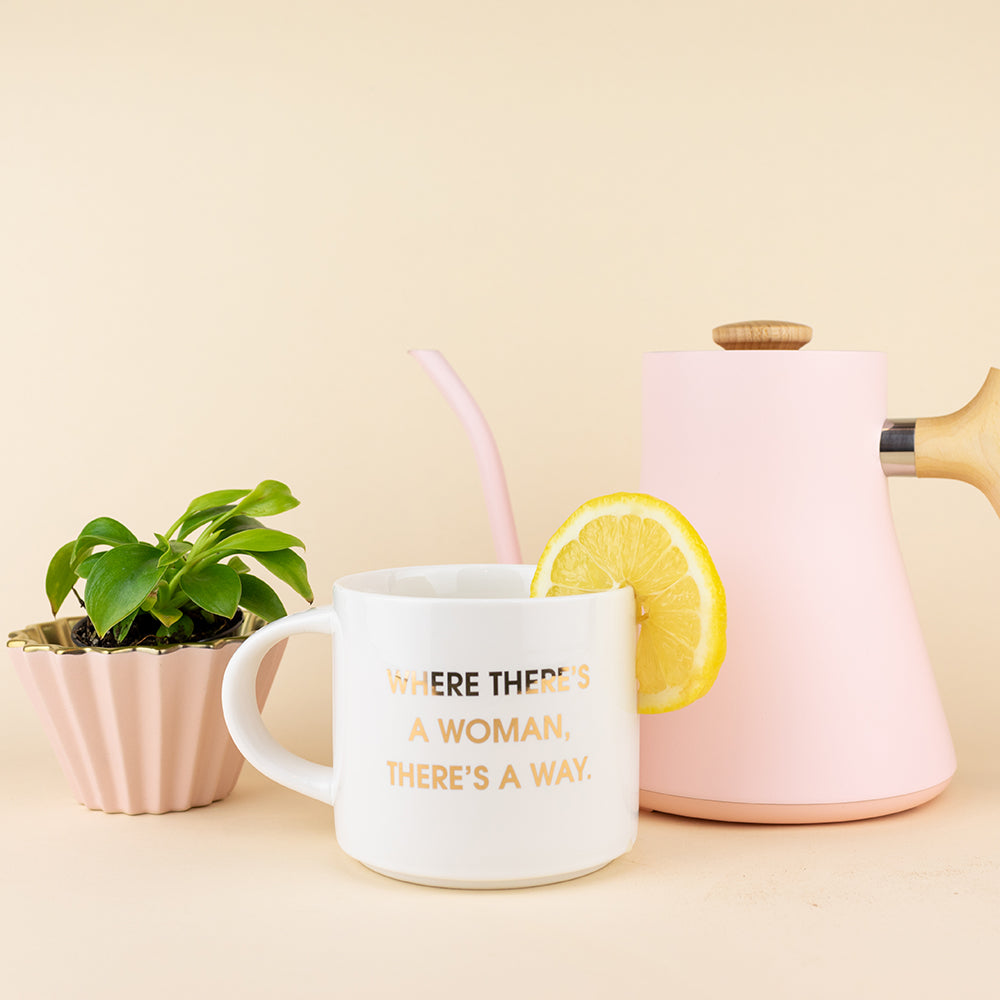 Coffee Mug Duo: Where There’s  A Woman There’s A Way + Level Up *GMA DEALS*
