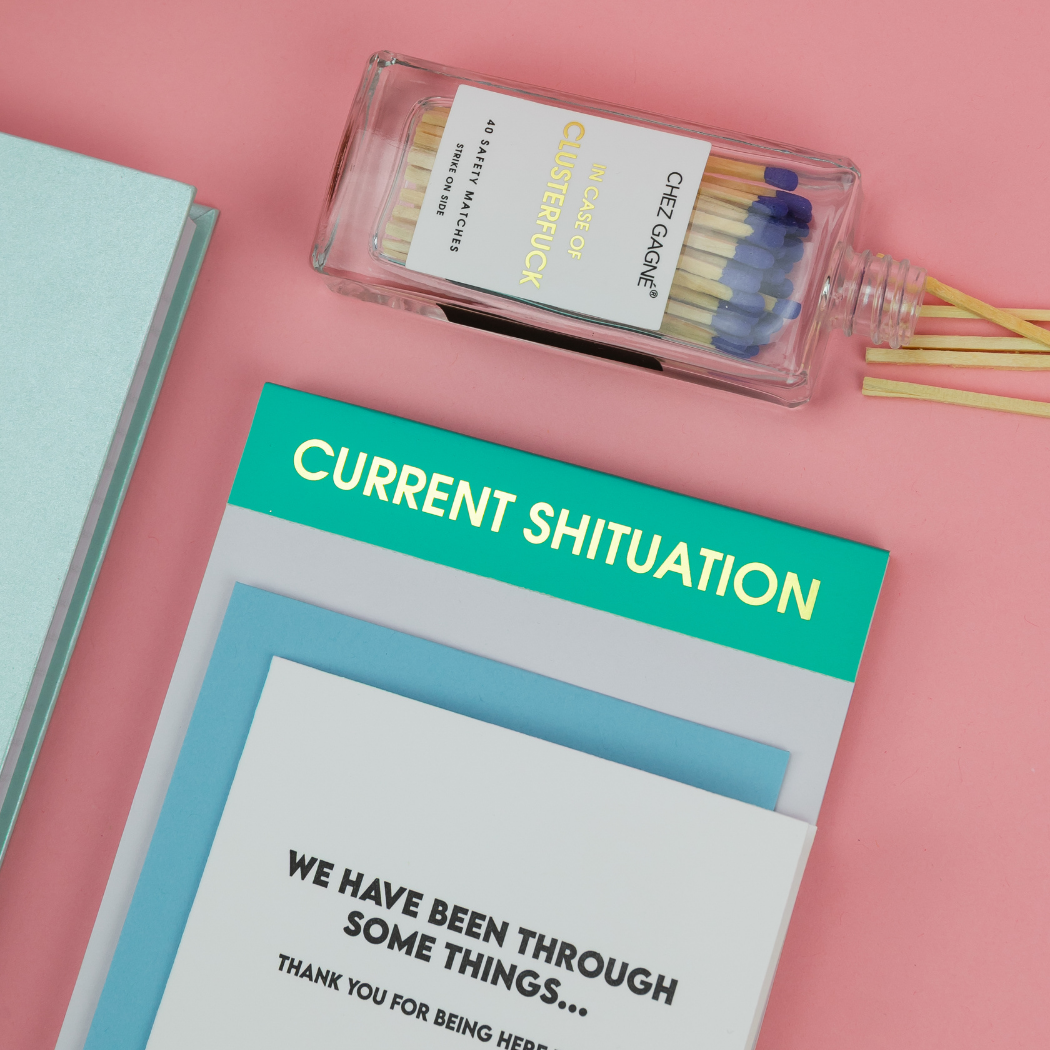 We’ve Been Through Some Things - Thank You Letterpress Card
