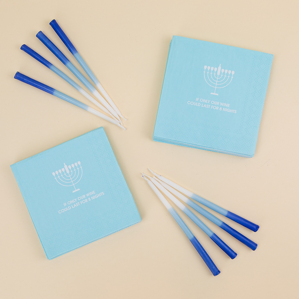 If Only Our Wine Could Last For 8 Nights - Cocktail Napkins