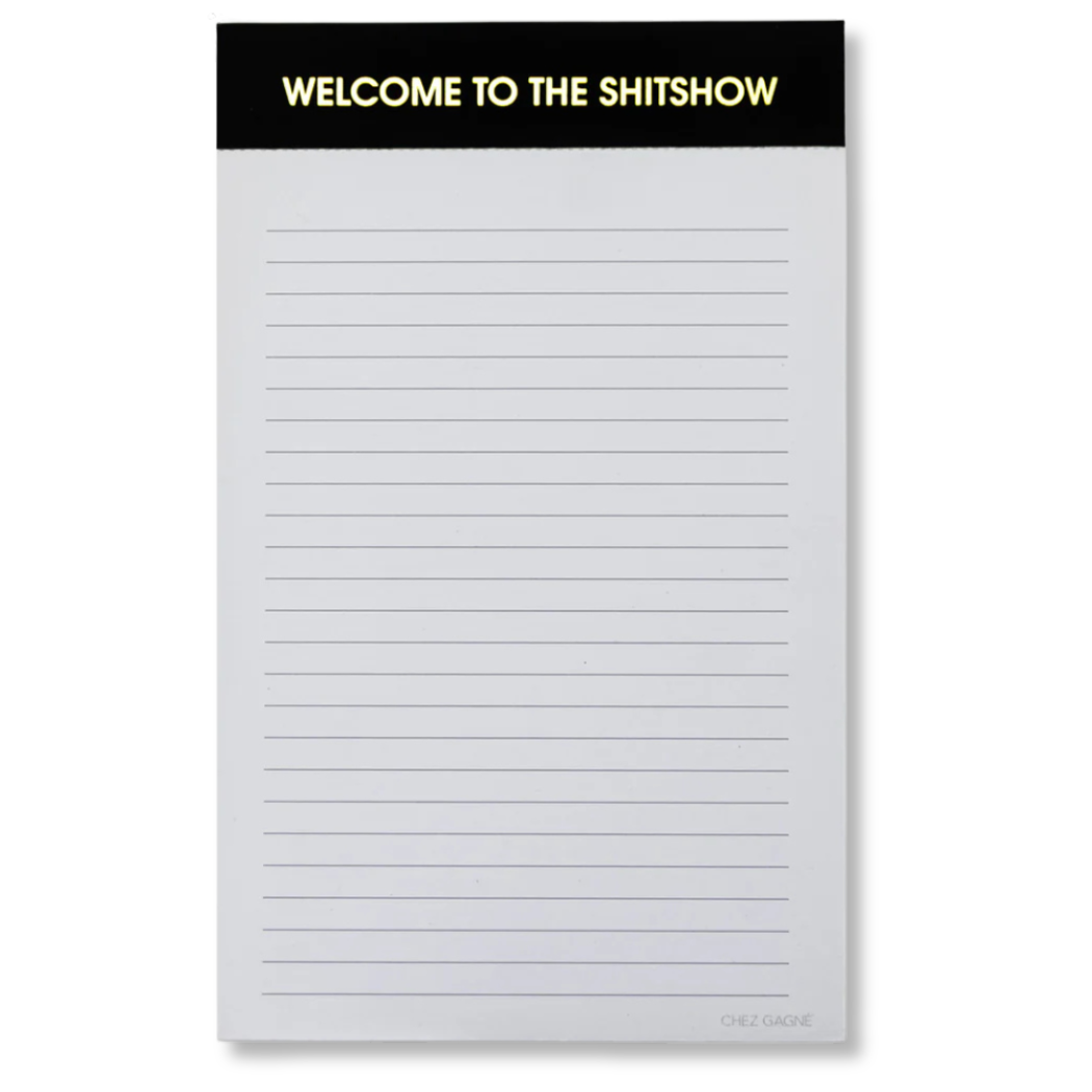 Welcome To the Shitshow - Lined Notepad