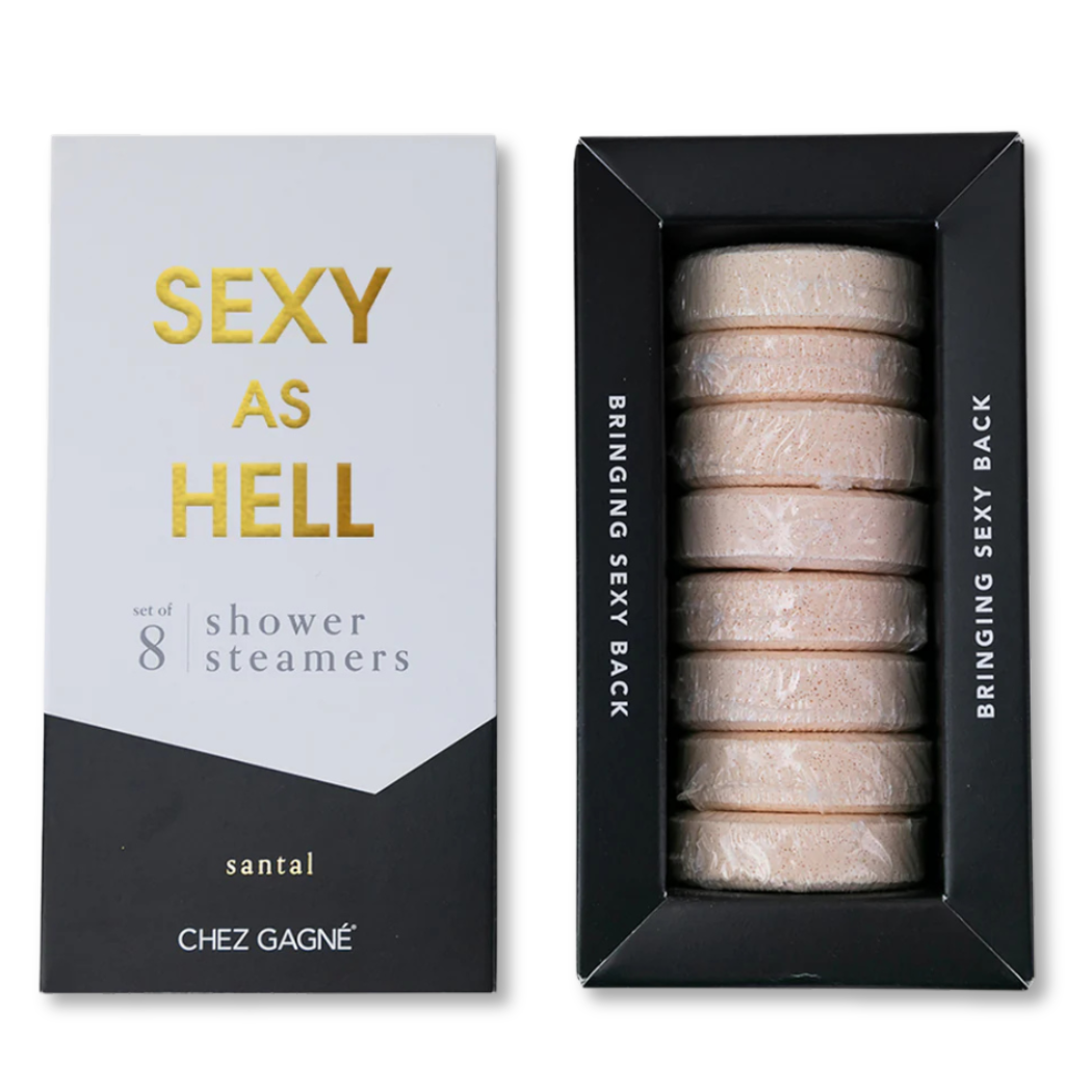 Chez Gagné - Shower Steamers - Sexy As Hell - Santal - Set of 8