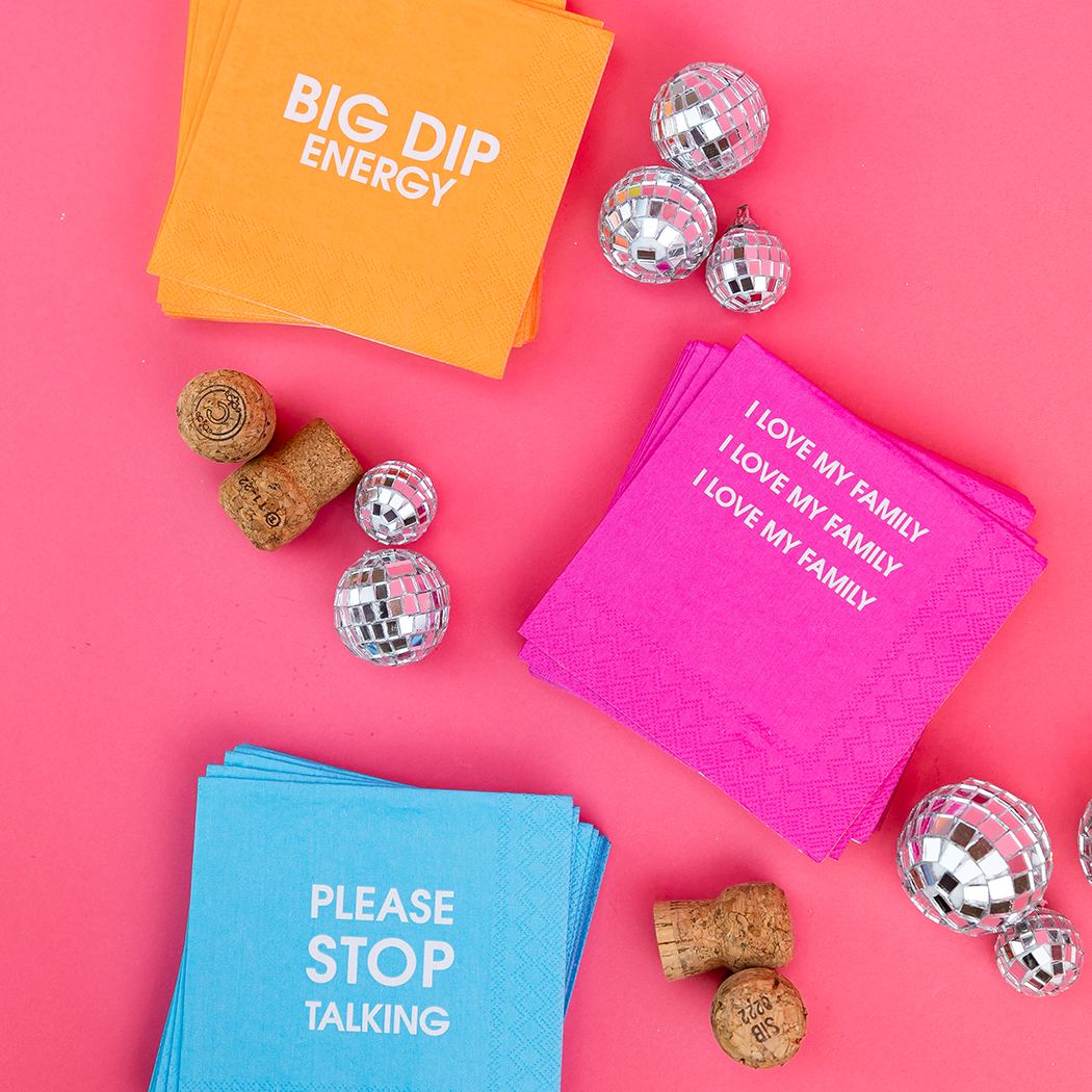 I Love My Family I Love My Family - Cocktail Napkins