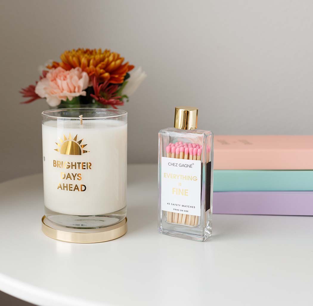 Everything is Fine - Glass Bottle Safety Matches