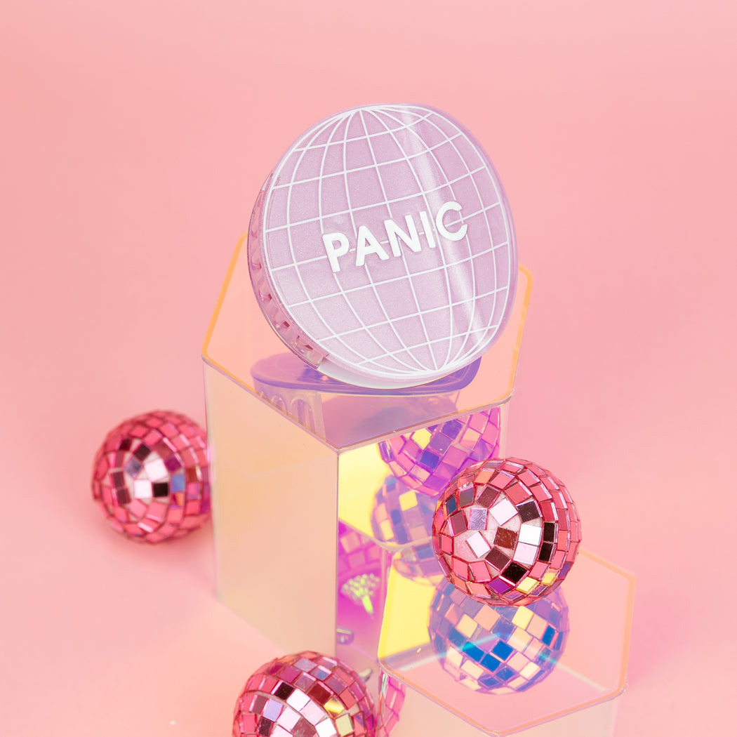 Panic - Disco Ball - Cellulose Acetate Hair Claw Clip