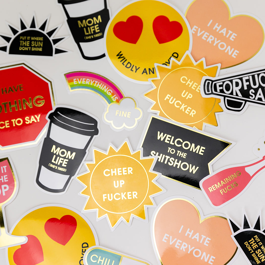 Remaining Fucks - Vinyl Sticker