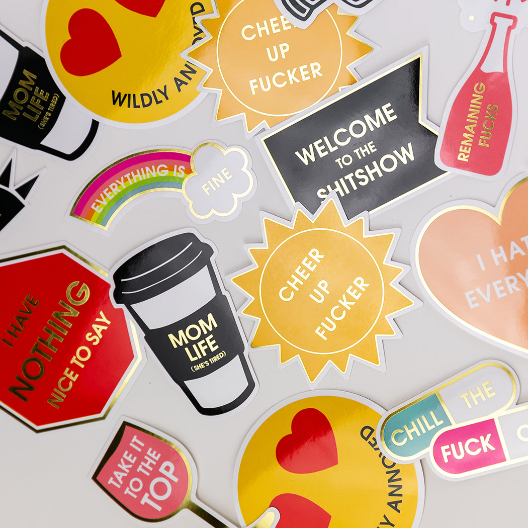 Cheer Up Fucker - Vinyl Sticker