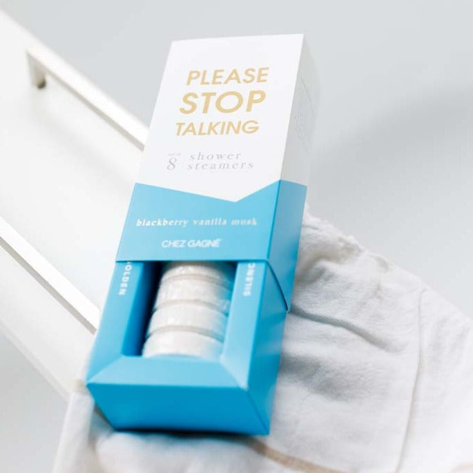 Please Stop Talking - Shower Steamers - Blackberry Vanilla Musk