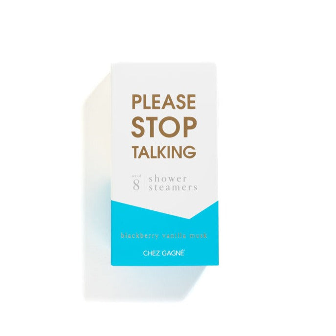 Please Stop Talking - Shower Steamers - Blackberry Vanilla Musk