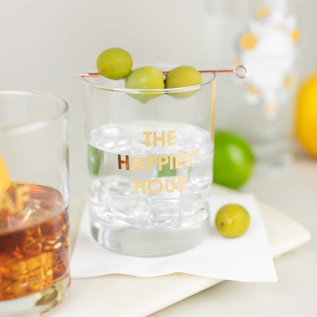 The Happiest Hour - Rocks Glass