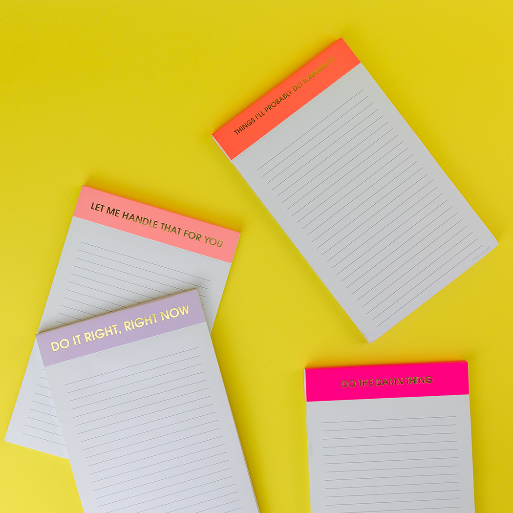 The Foursome - Pick Any 4 Notepads - Bundle of 4