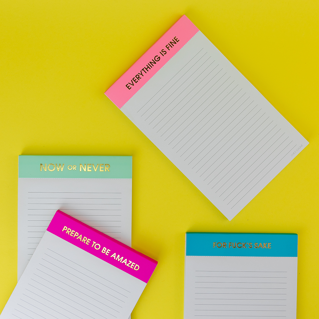 The Foursome - Pick Any 4 Notepads - Bundle of 4