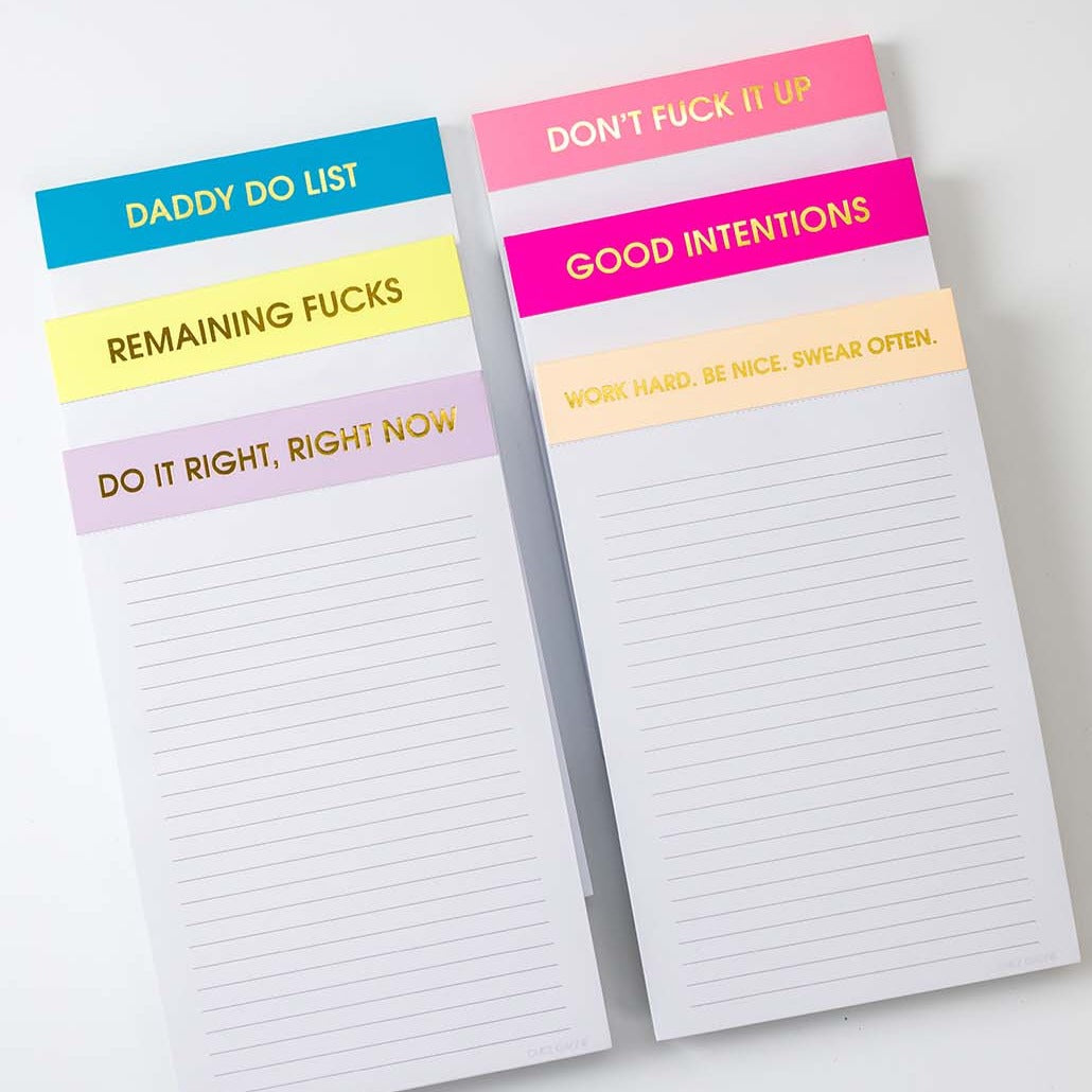 Don't Fuck It Up - Lined Notepad