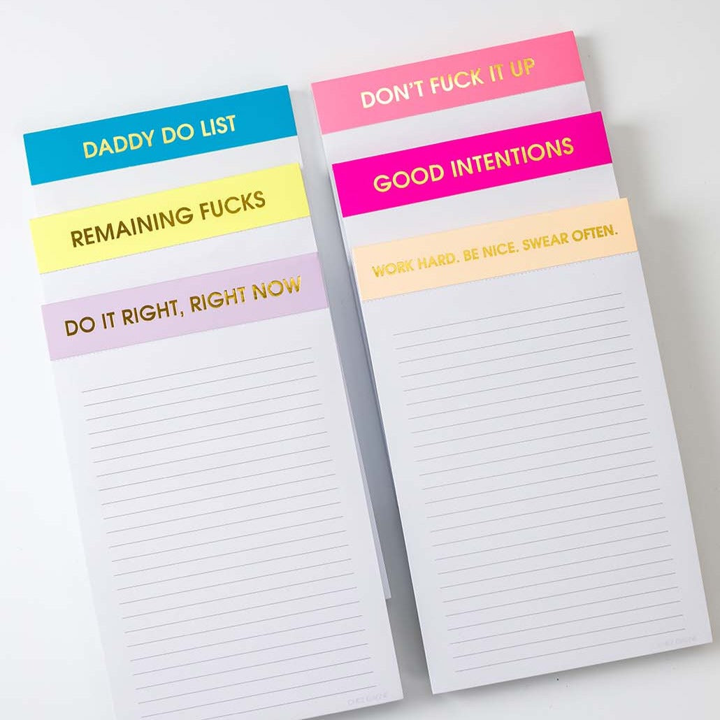 Daddy Do List - Lined Notepad