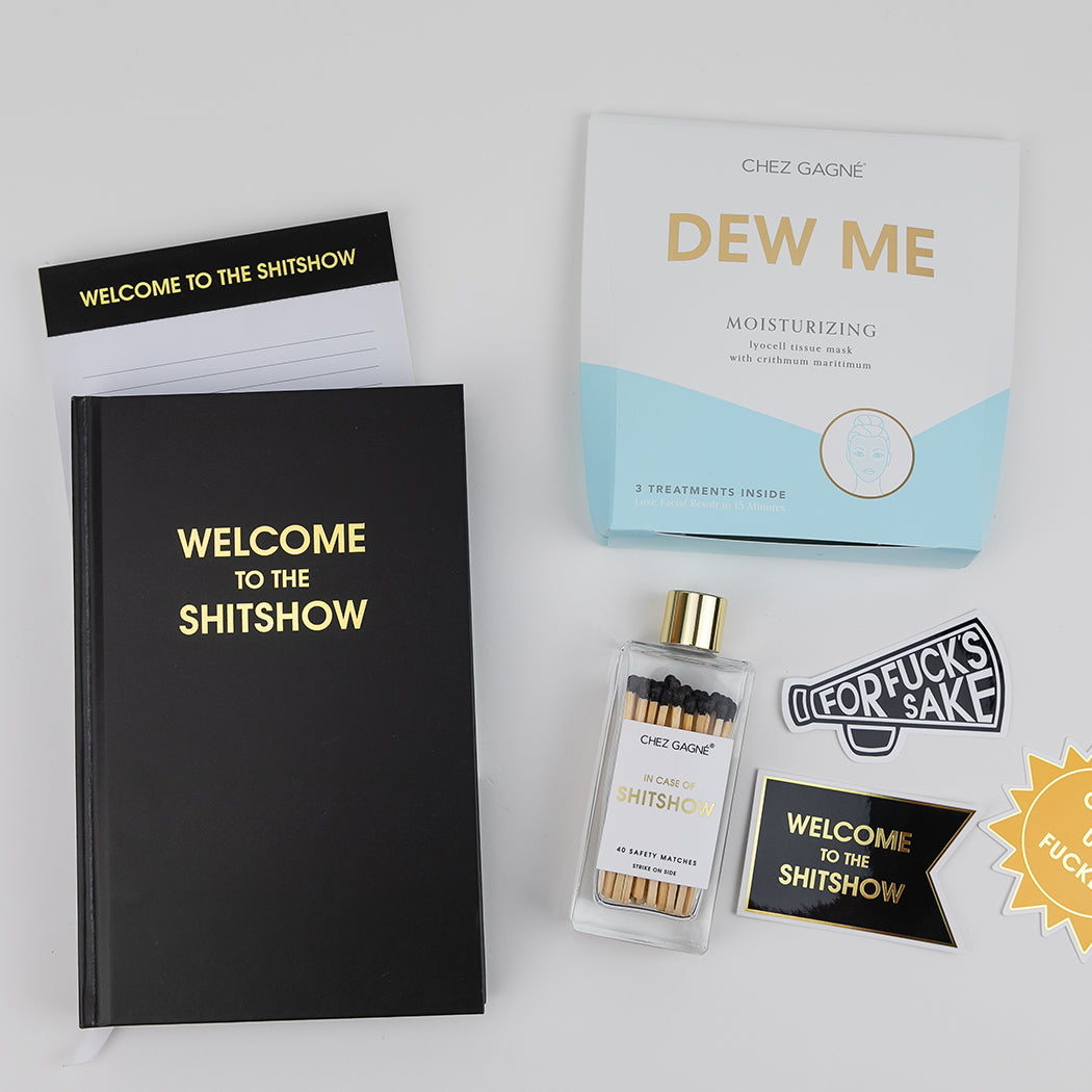 Welcome to the Shitshow - Black Hardcover Journal