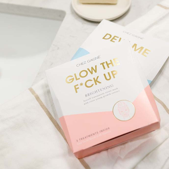 Glow the F*ck Up - Facial Sheet Masks - Brightening