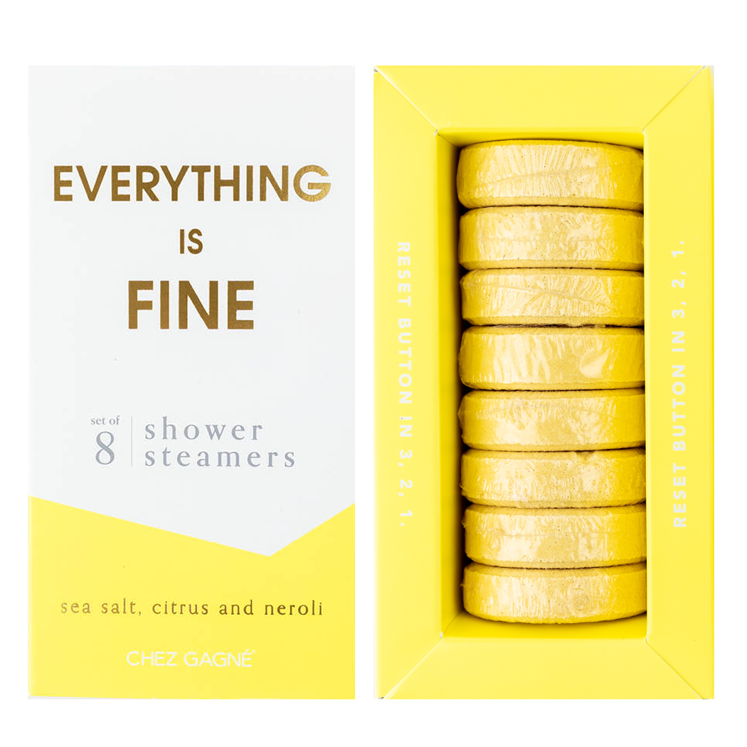 Everything is Fine - Shower Steamers - Sea Salt + Citrus + Neroli