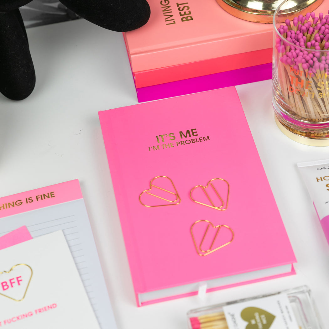 It's Me. I'm The Problem - Cosmopolitan Pink Hardcover Journal