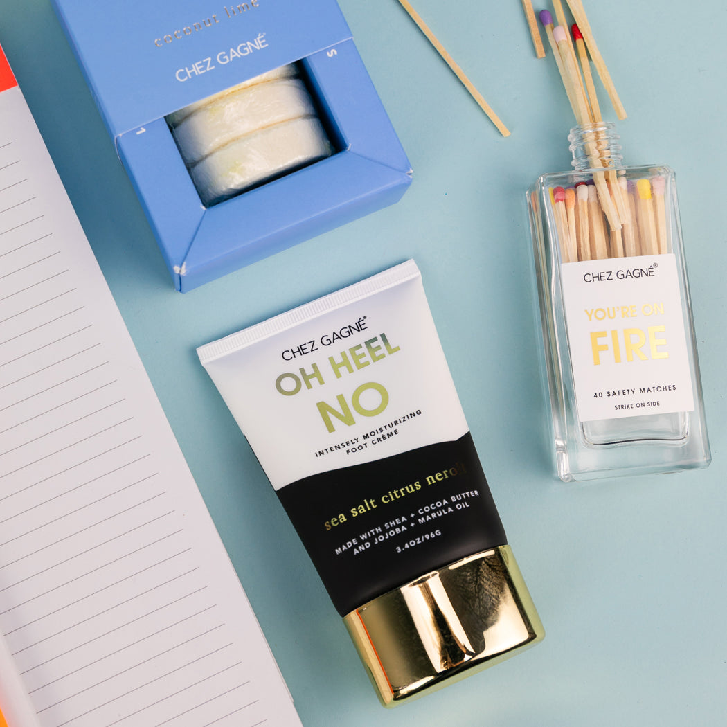 You're on Fire - Glass Bottle Safety Matches