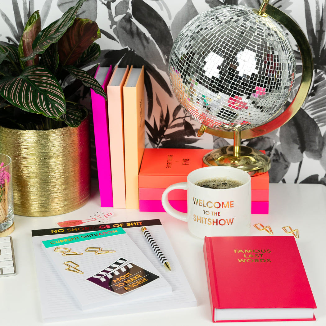 No Shortage of Shit - Large Memo Lined Notepad