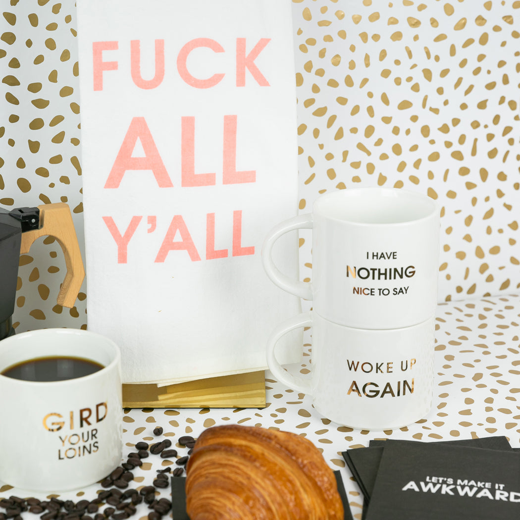 Gird Your Loins - Gold Foil Metallic Mug