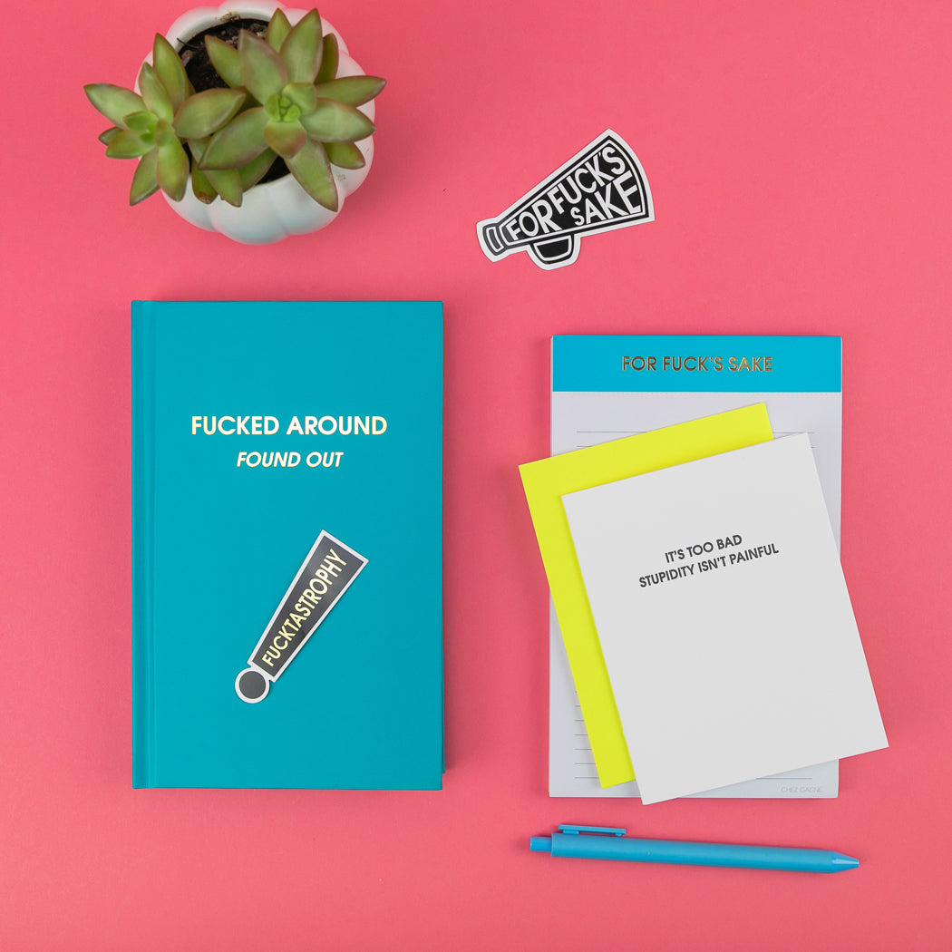 For Fuck's Sake - Lined Notepad