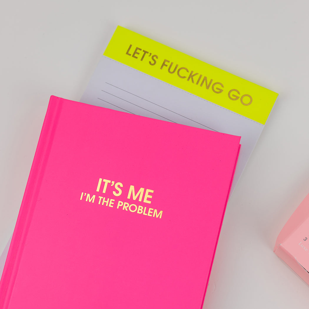 It's Me. I'm The Problem - Cosmopolitan Pink Hardcover Journal