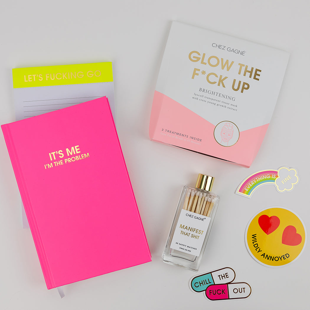 It's Me. I'm The Problem - Cosmopolitan Pink Hardcover Journal