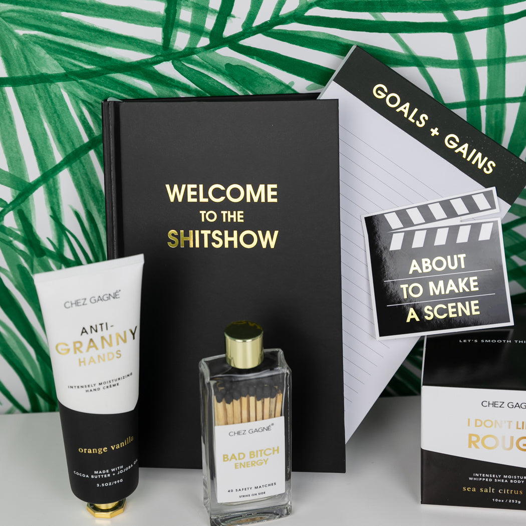 Welcome to the Shitshow - Black Hardcover Journal