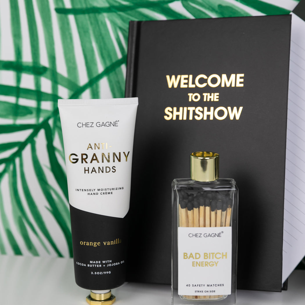 Welcome to the Shitshow - Black Hardcover Journal