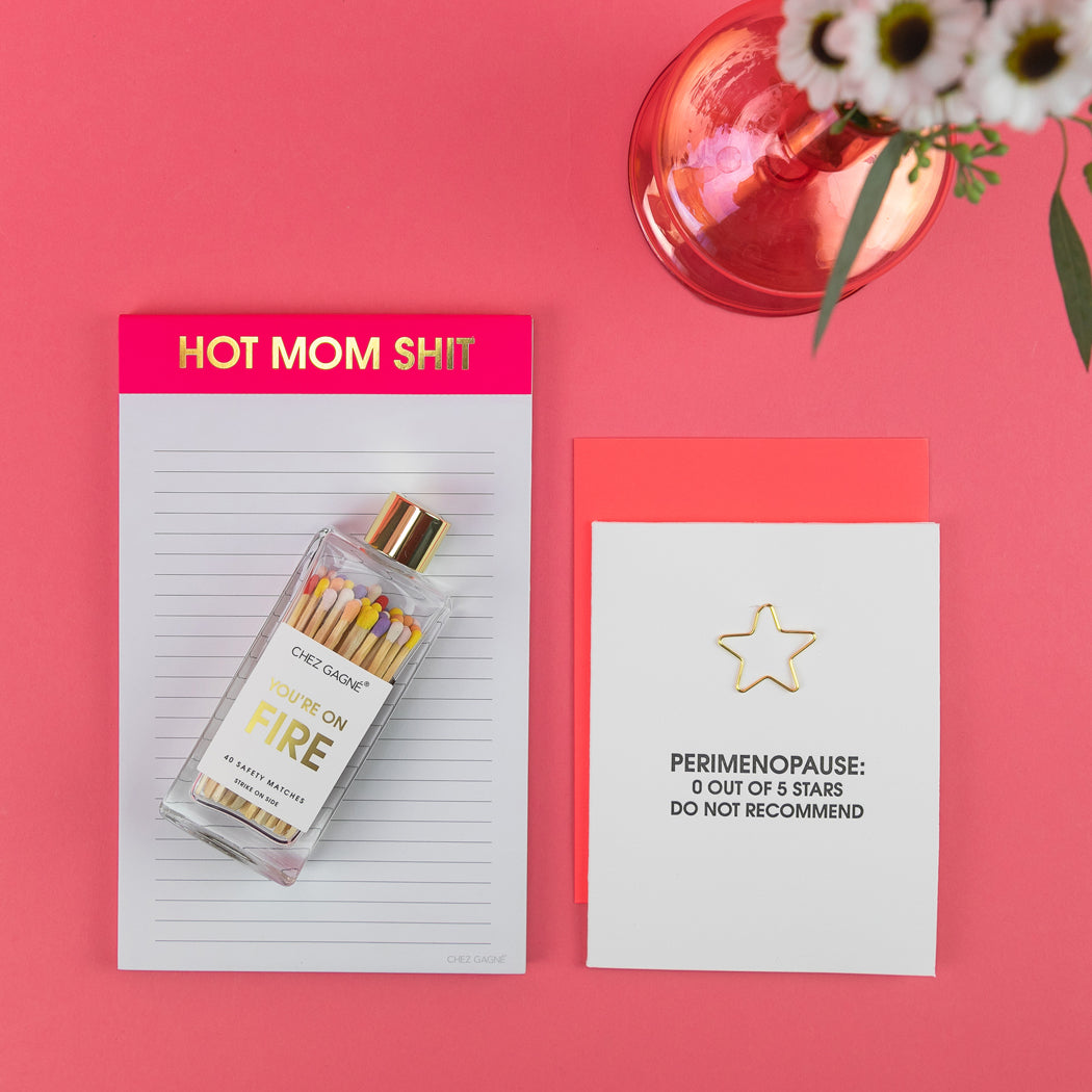 You're on Fire - Glass Bottle Safety Matches