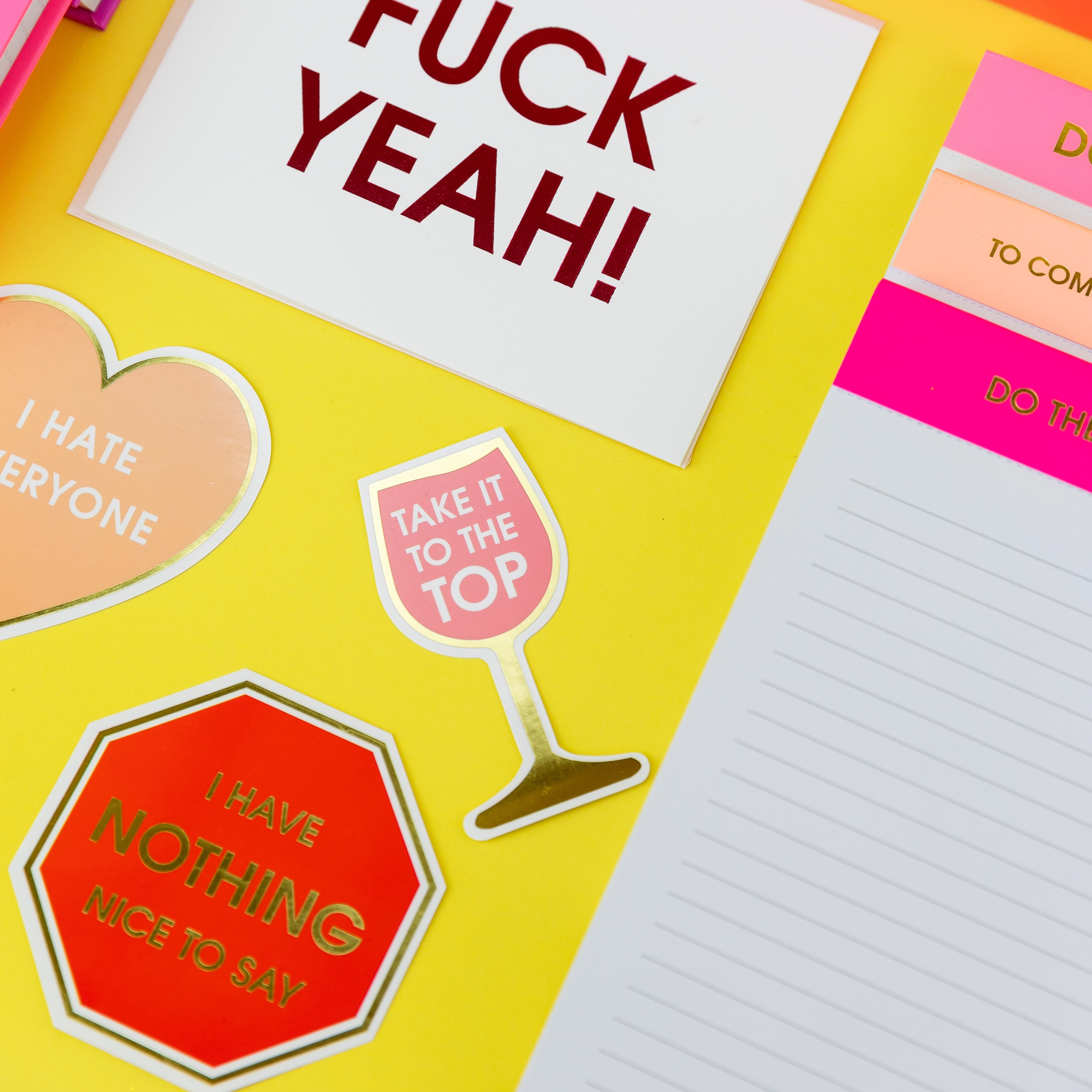 I Have Nothing Nice To Say - Vinyl Sticker