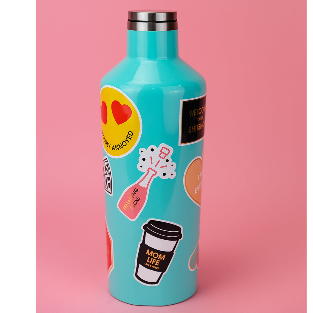 Mom Life (She's Tired)- Vinyl Sticker