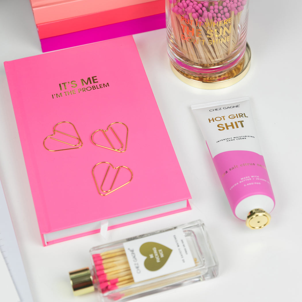 It's Me. I'm The Problem - Cosmopolitan Pink Hardcover Journal