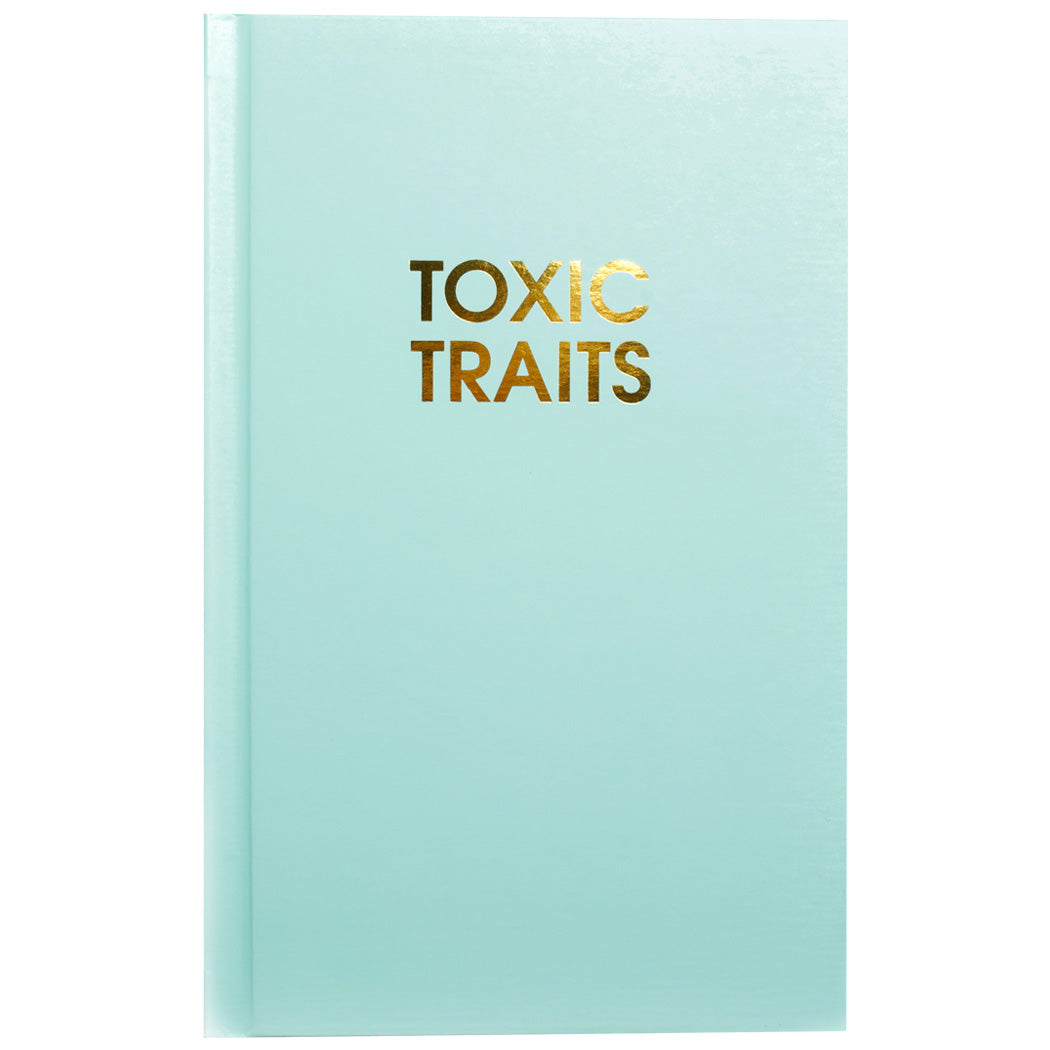 Toxic Traits - Sea Foam Green Hardcover Journal