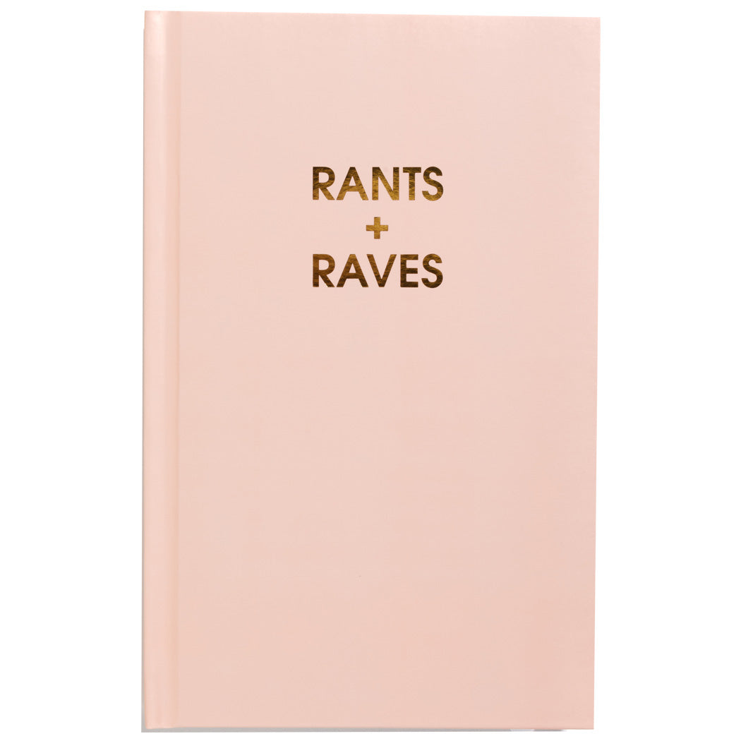 Rants + Raves - Mimosa Orange Hardcover Journal