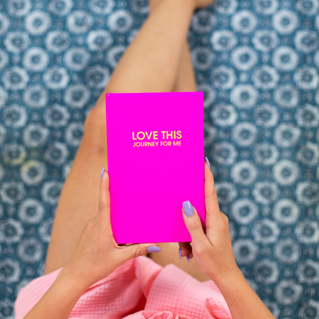 Love This Journey For Me - Fuschia Hardcover Journal