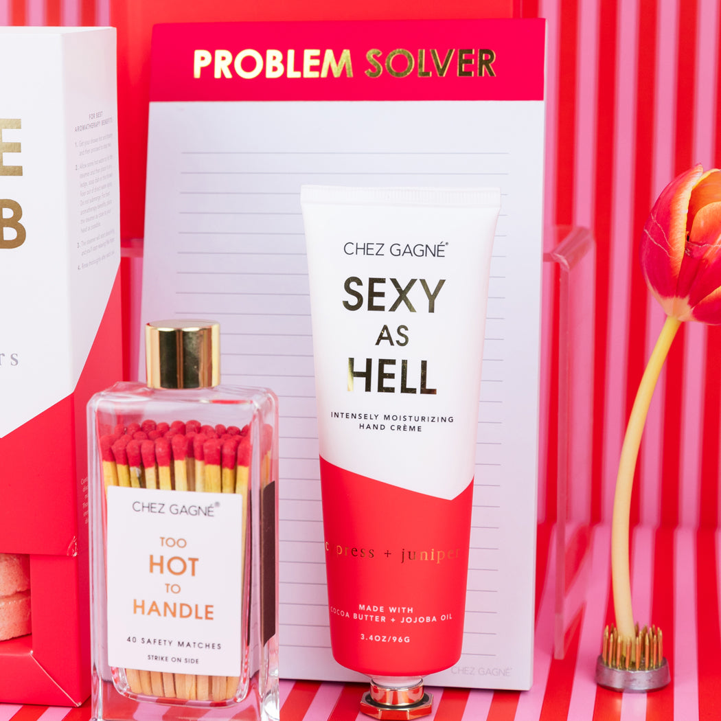 Too Hot To Handle - Glass Bottle Safety Matches