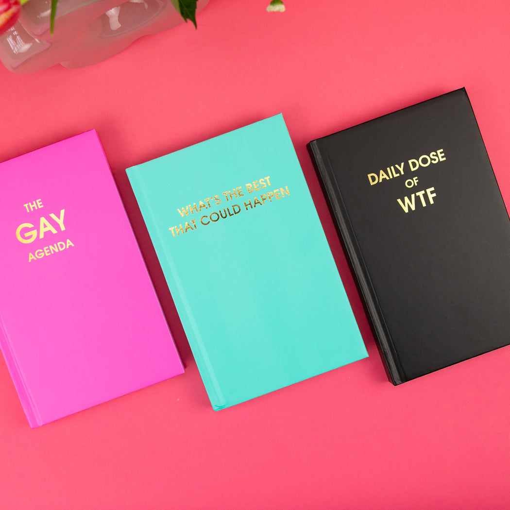 Daily Dose of WTF - Black Hardcover Journal