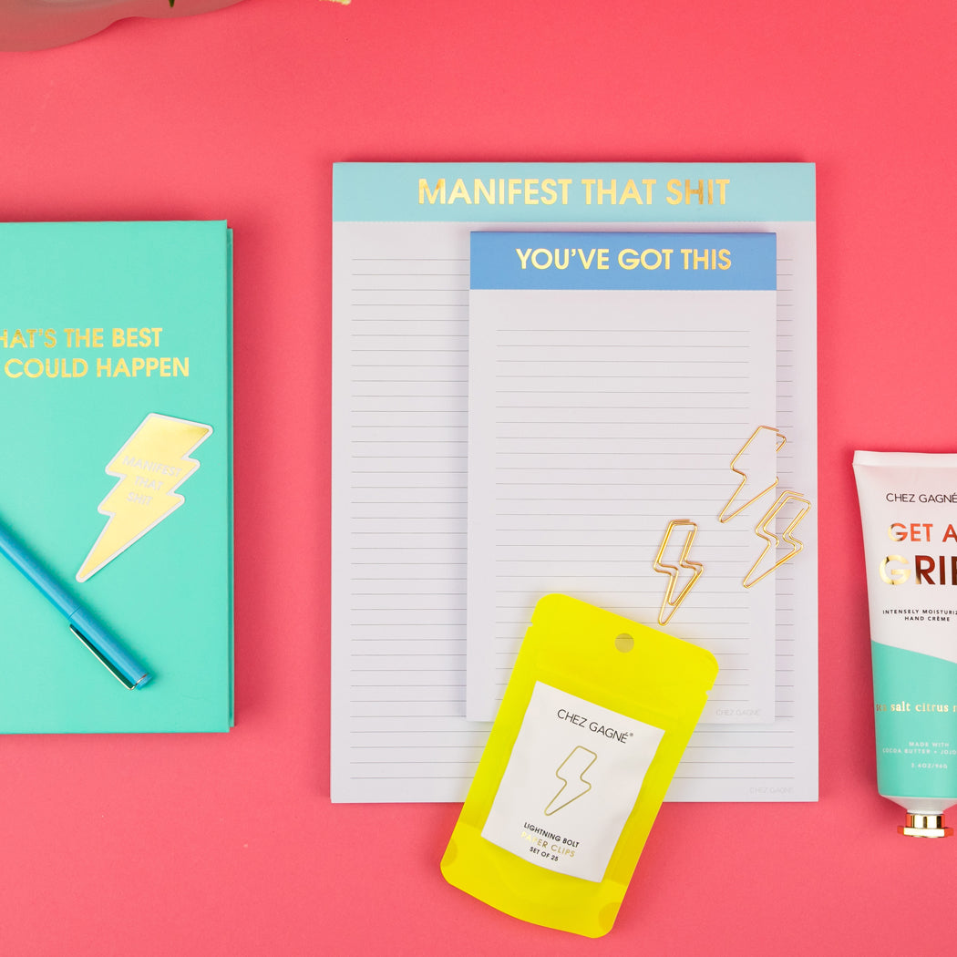 Manifest That Shit - Large Memo Notepad