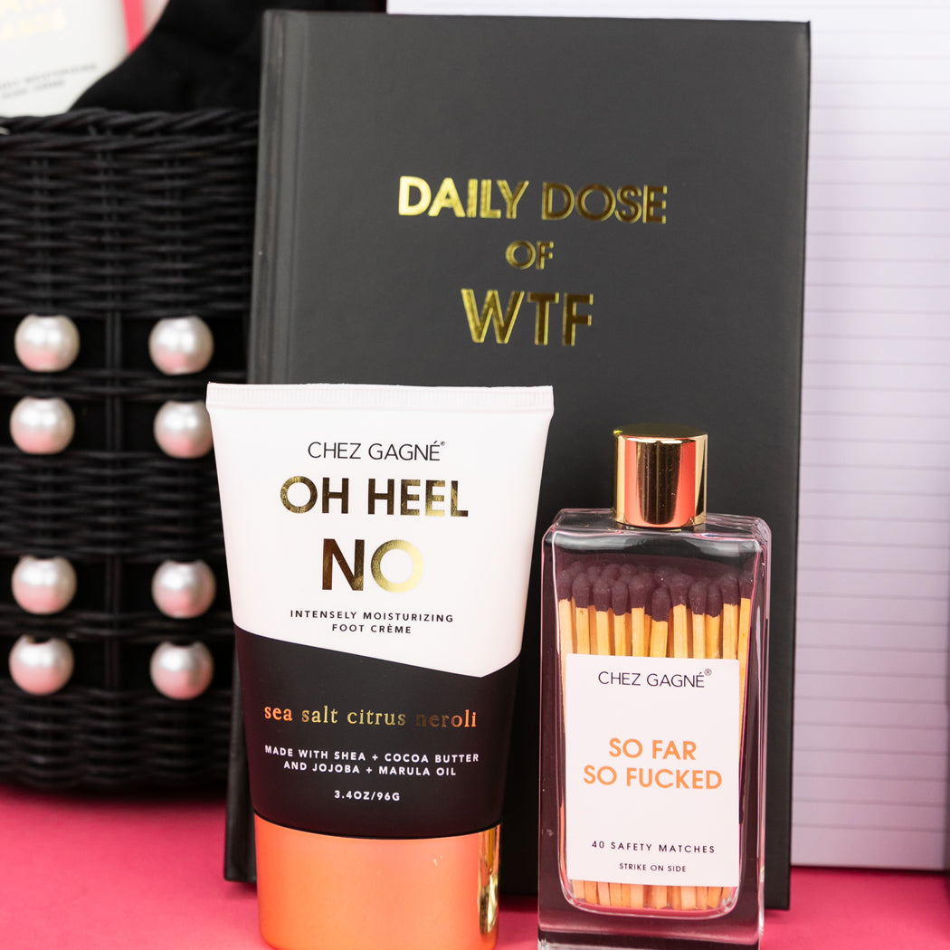 So Far, So Fucked - Glass Bottle Safety Matches