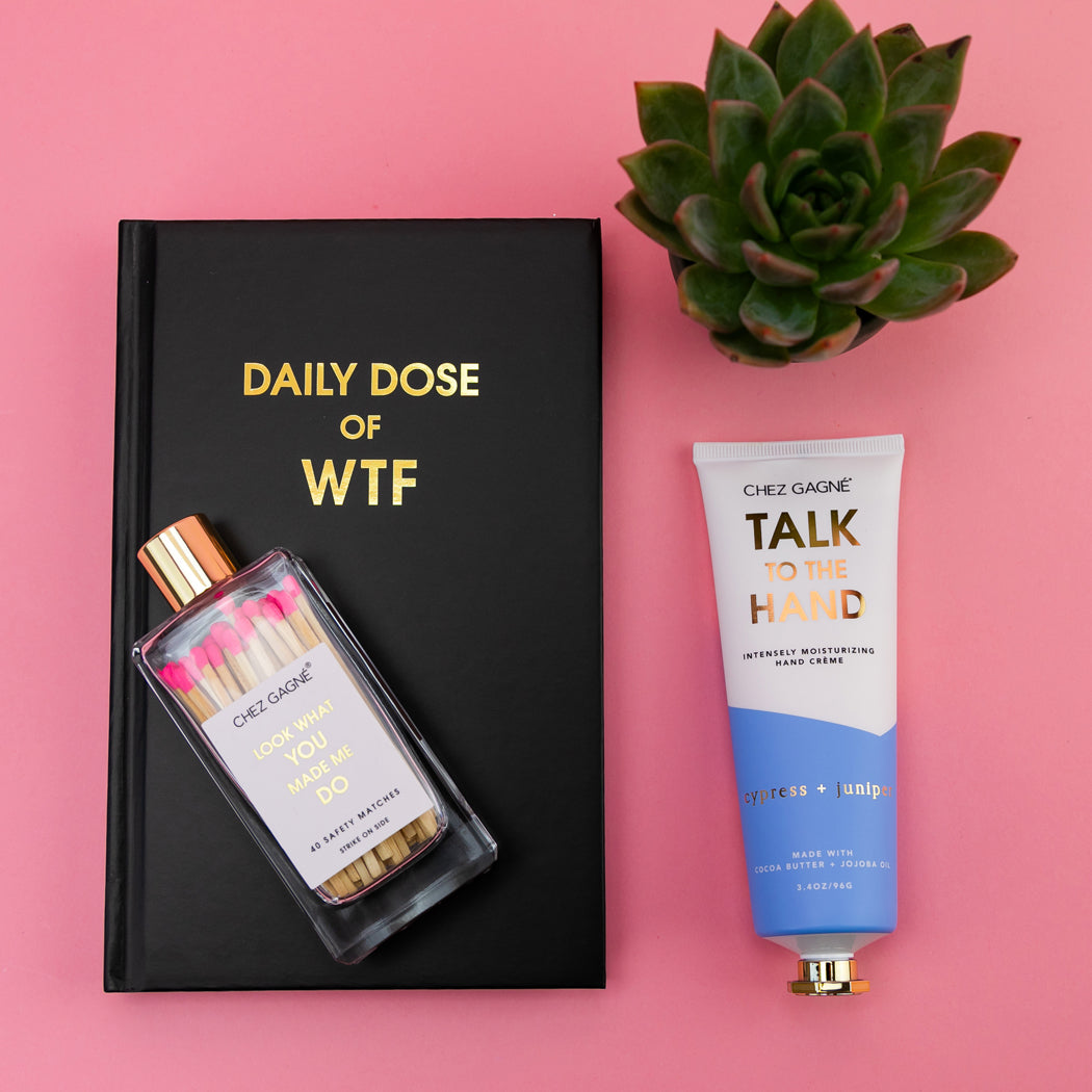 Daily Dose of WTF - Black Hardcover Journal