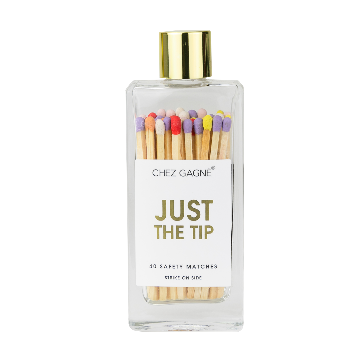 Just the Tip - Glass Bottle Safety Matches
