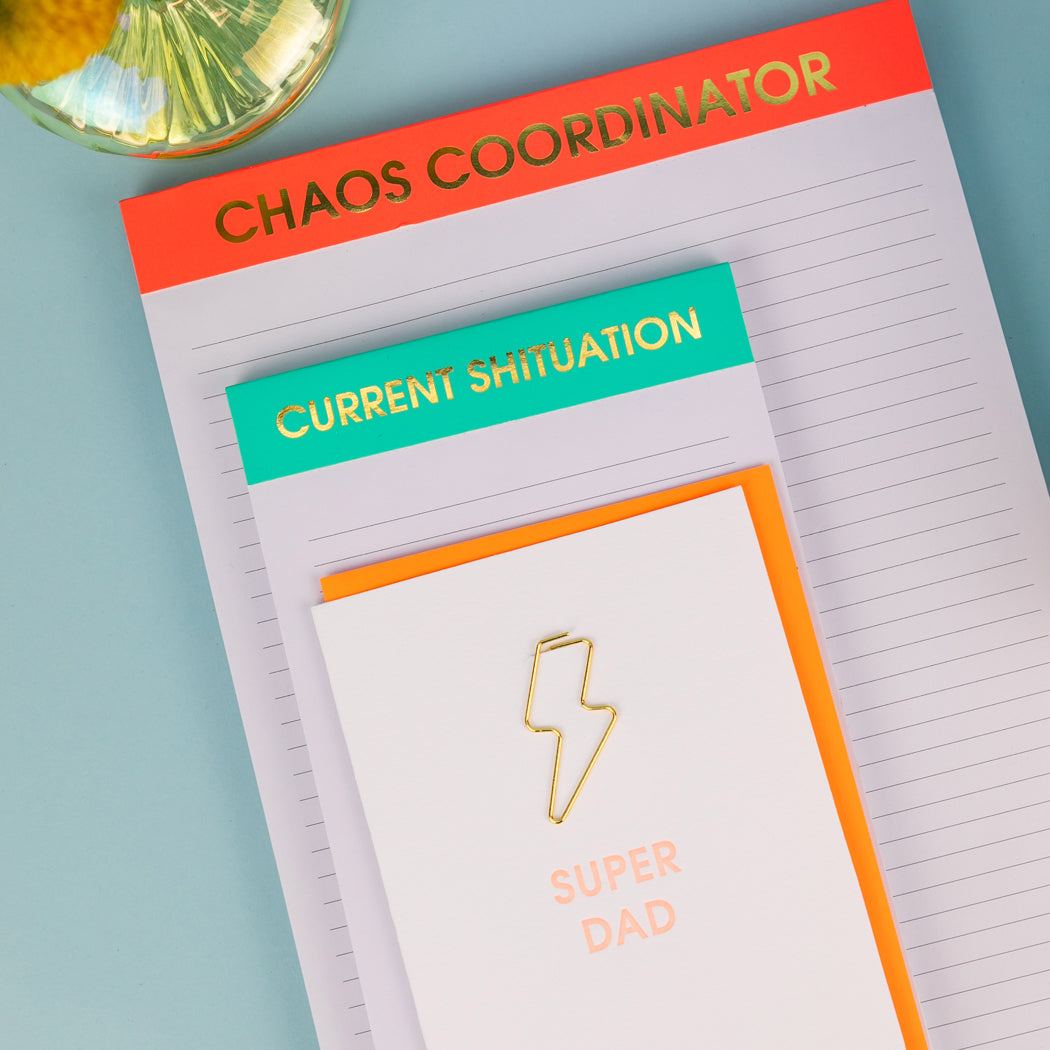 Chaos Coordinator - Large Memo Lined Notepad